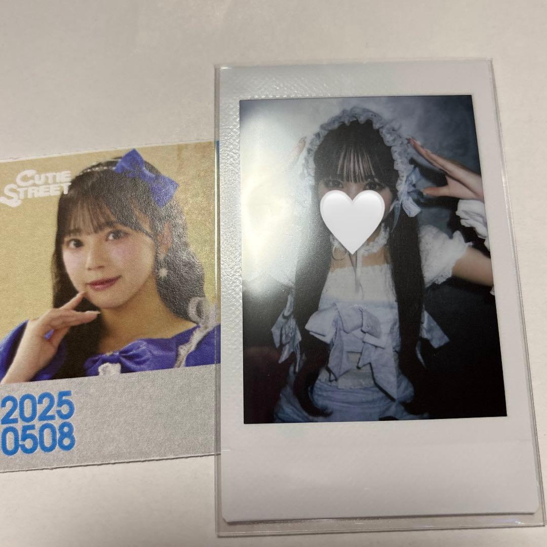 ぷ*ー様 CUTIE STREET きゅーすと 増田彩乃 LARME チェキ ド - メルカリ