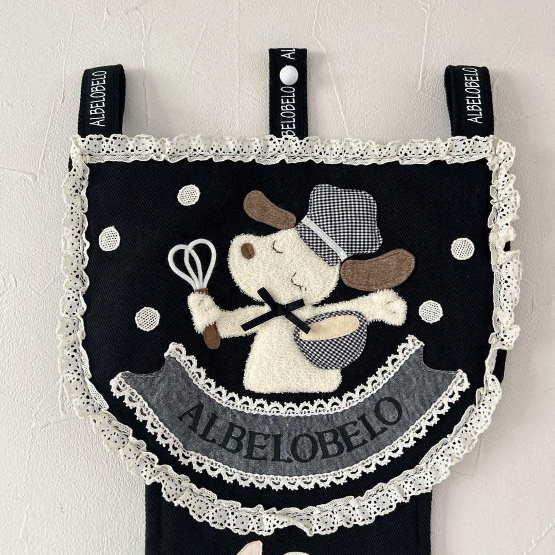 ALBELOBELO ホームデコ 身長計 いぬ シェフ レース カップケーキ