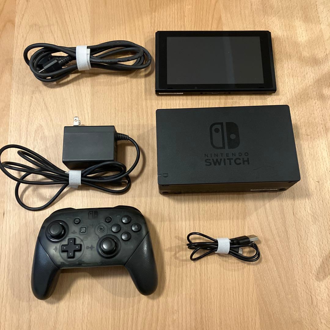 Nintendo Switch 本体・プロコントローラー (一部付属品なし) 楽天市場】◇1年保証付◇Nintendo Switch コントローラー ブラック