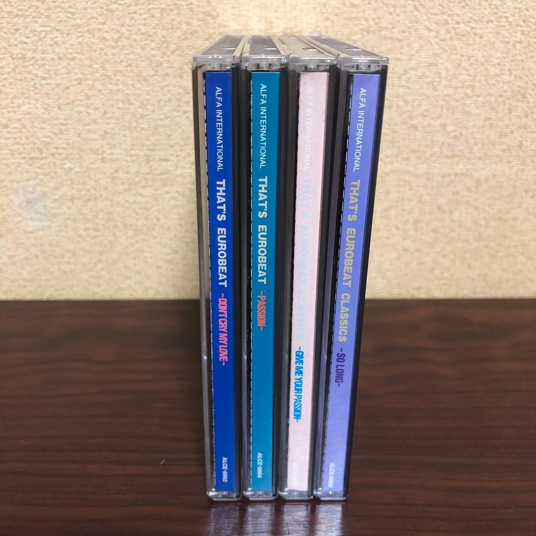 CD☆4枚／ザッツ・ユーロビート・クラシックス／アルファミュージック／帯あり 2026年最新】Yahoo!オークション -ザッツ・ユーロ・ビートの中古品