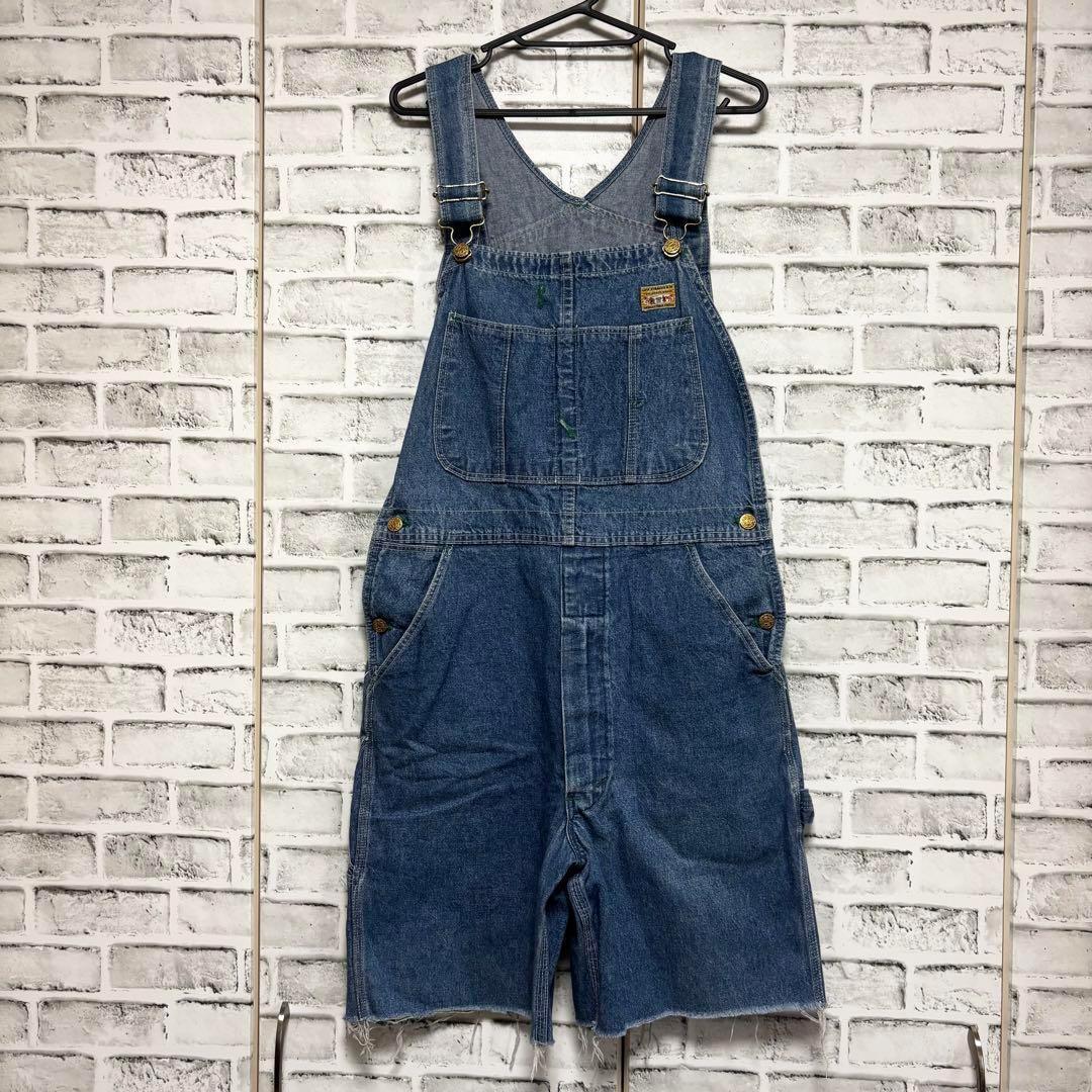 90s Levis リーバイス オーバーオール USA製 ブルーデニム 32 - メルカリ