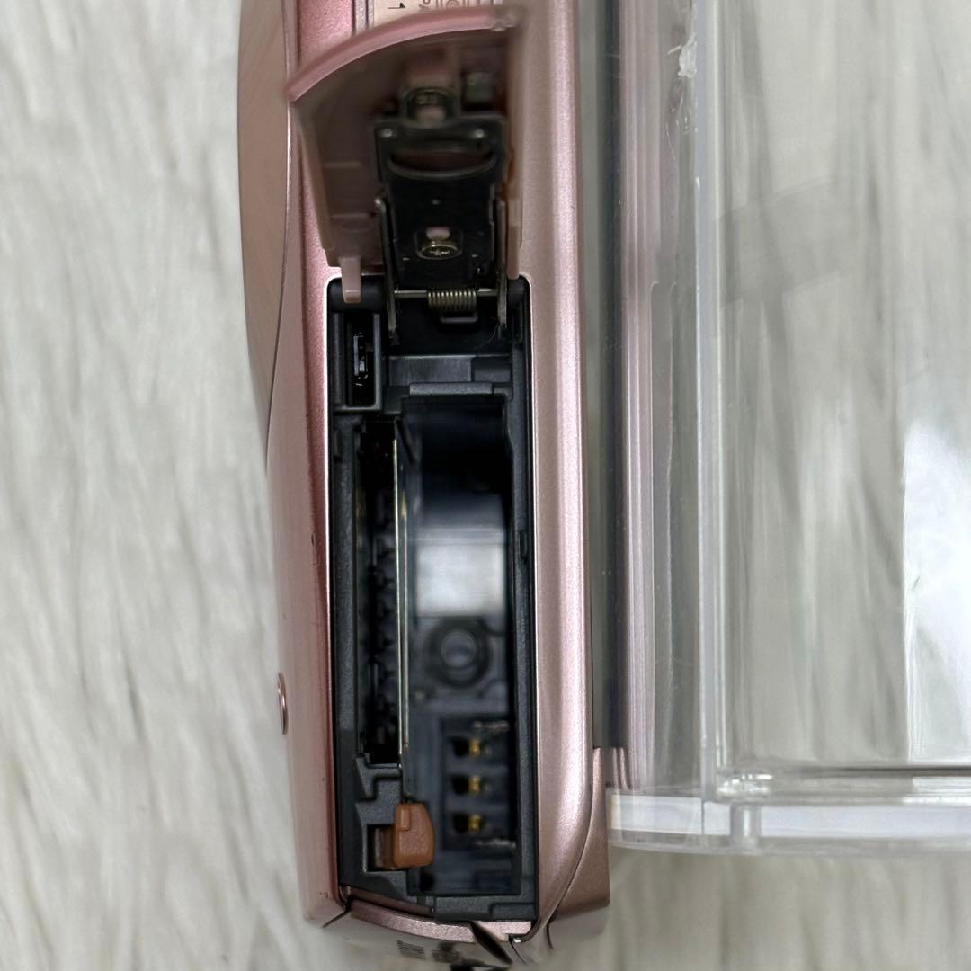 Canon IXY 31S PC1584 充電器 ピンク コンデジ 動作品