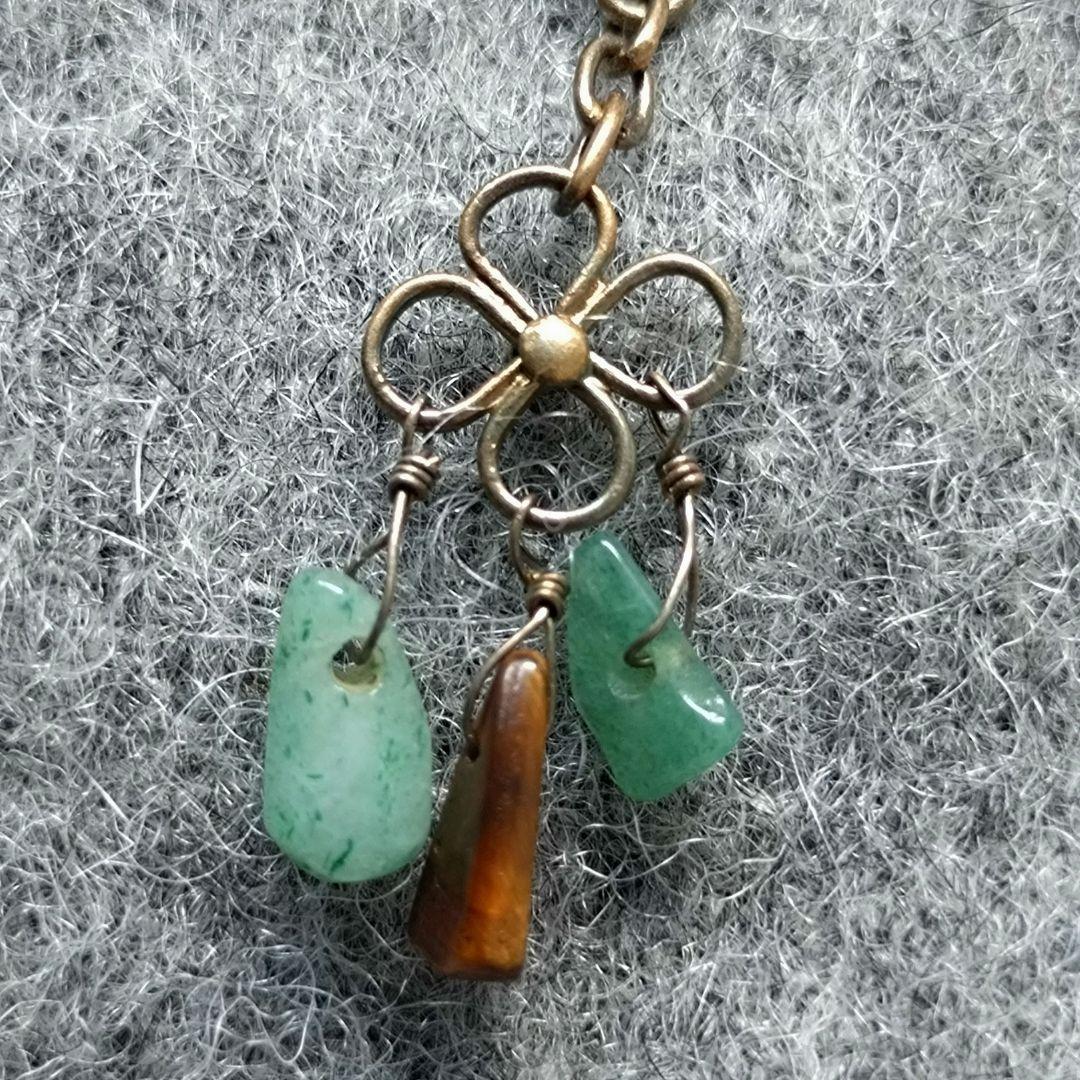 希少】七宝焼 透かし扇 銀線細工 ブローチ