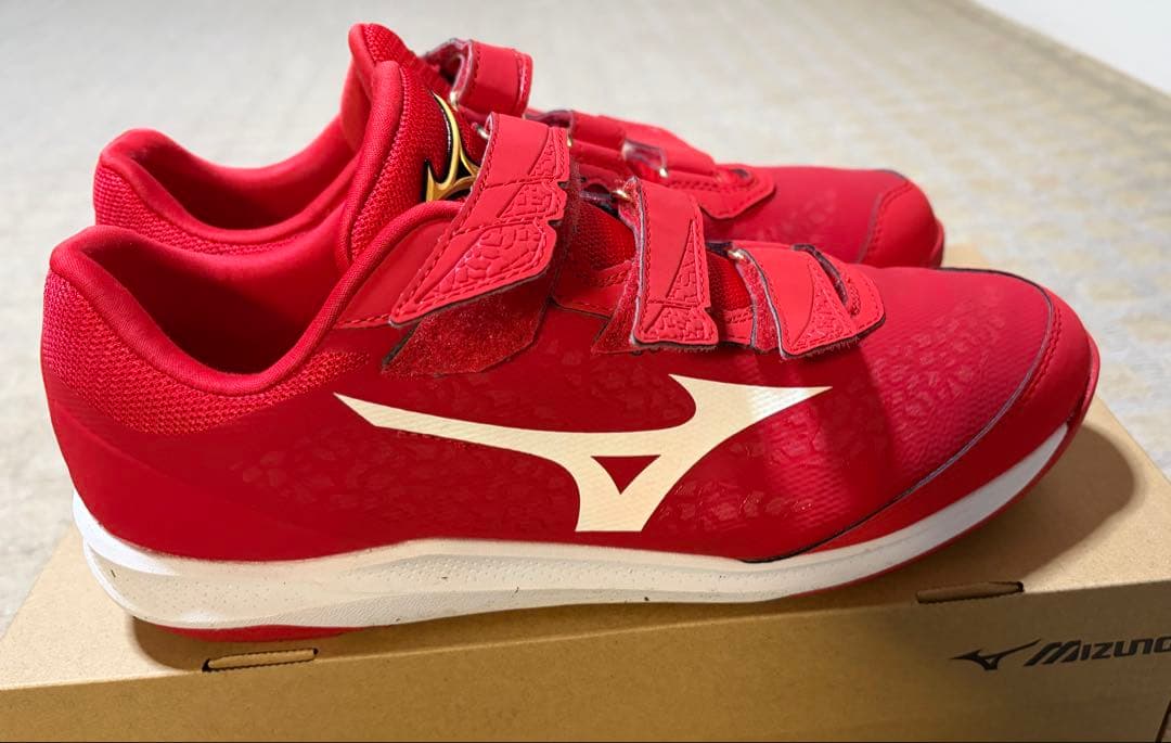 ★値下★ミズノプロトレーニングシューズ ★レッド27.5cm sh_11gt250262.jpg