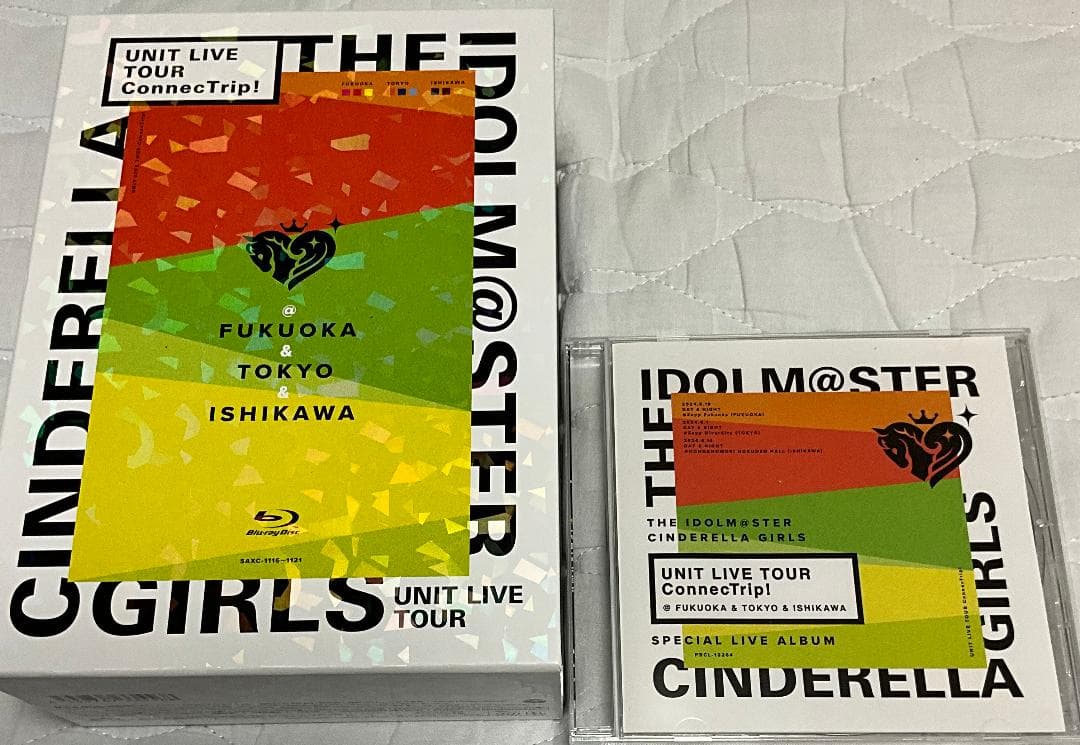 シンデレラガールズ ConnecTrip福岡 東京 石川 ブルーレイ コロムビア THE IDOLM@STER CINDERELLA GIRLS UNIT LIVE TOUR ConnecTrip! @ 福岡