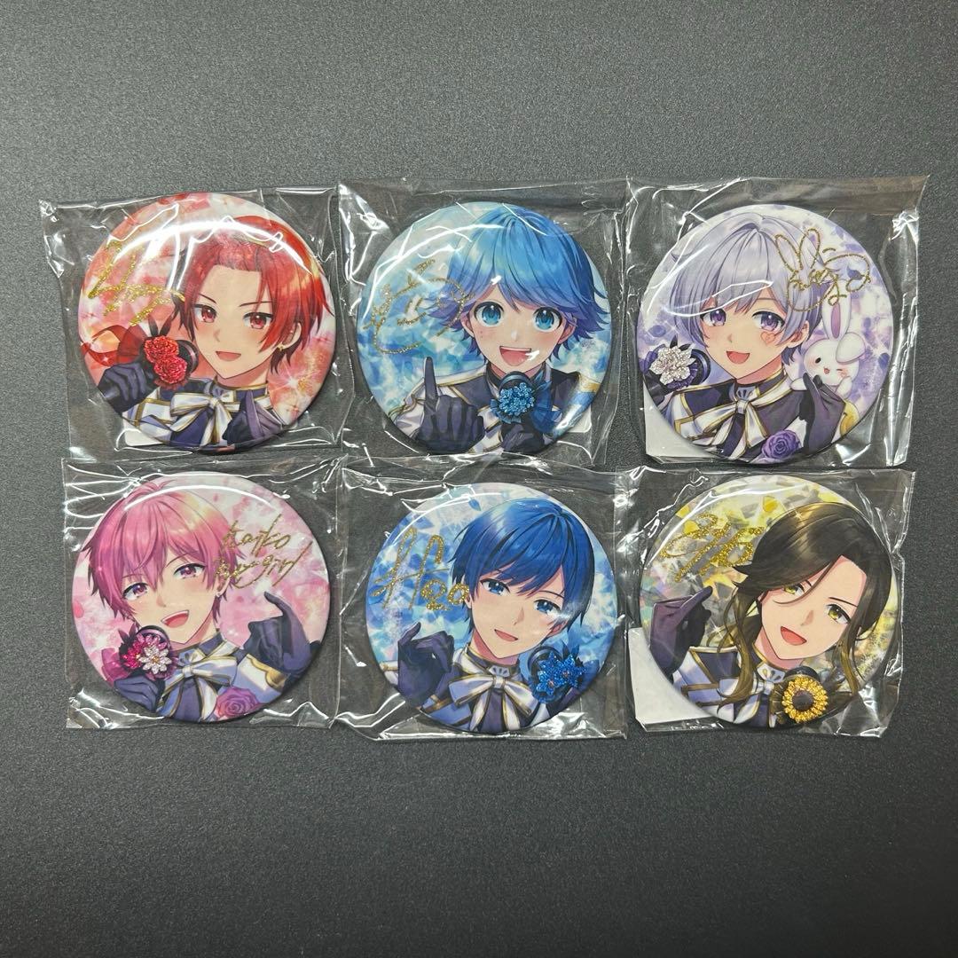 読様 いれいす 2024年 活動周年記念缶バッジ 6人セット - メルカリ