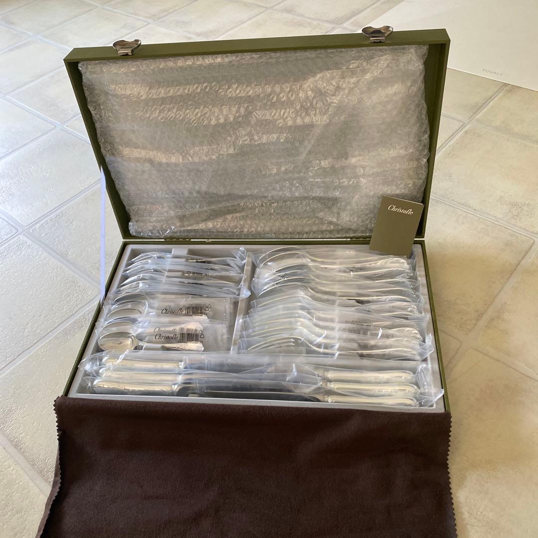 クリストフル　マルリー　5ピース✖️ 6セット　箱入 クリストフル】マルリー 5本セット① 新品価格9万円越え クリストフル