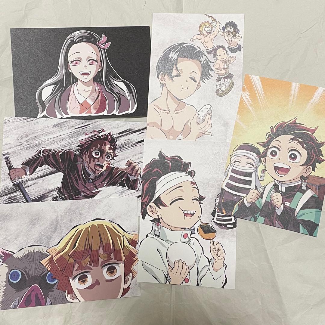 鬼滅の刃 全集中展 幕間画ポストカード 竈門炭治郎 村田 善逸 伊之助