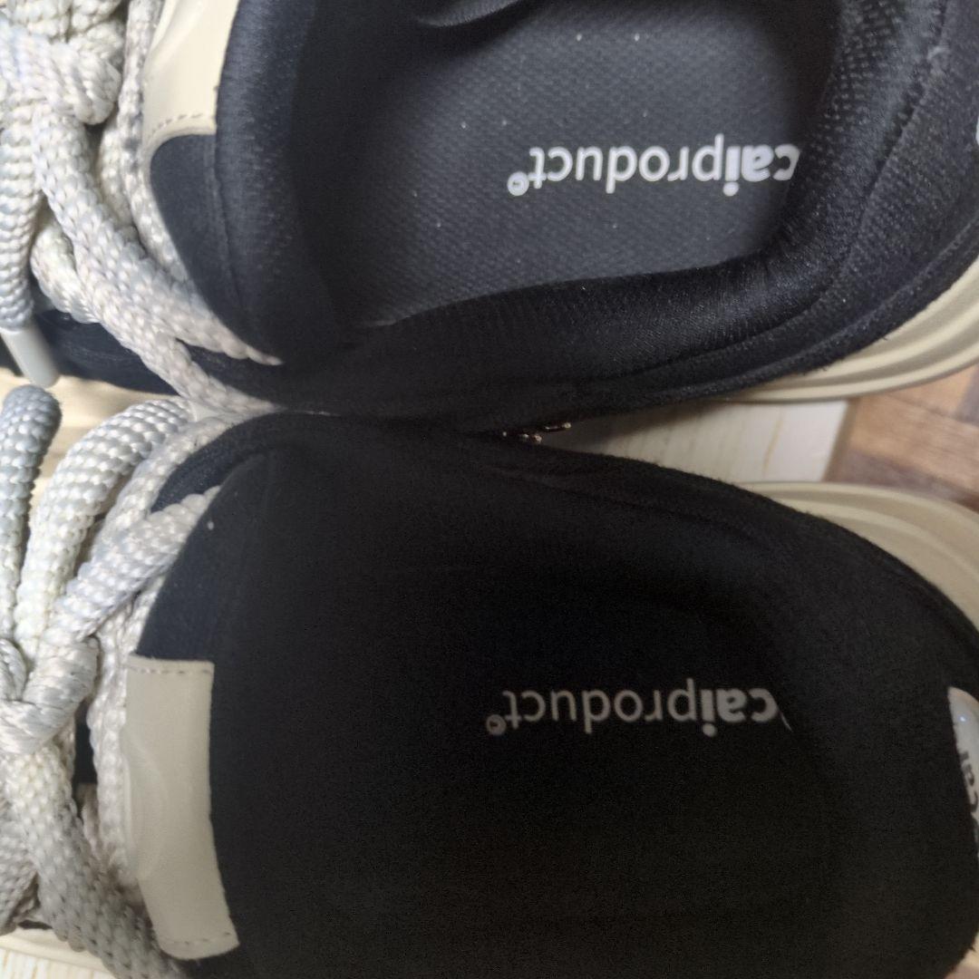 Ocai Smile Canvas 厚底 デカ靴 黒 スニーカー 箱付き - メルカリ