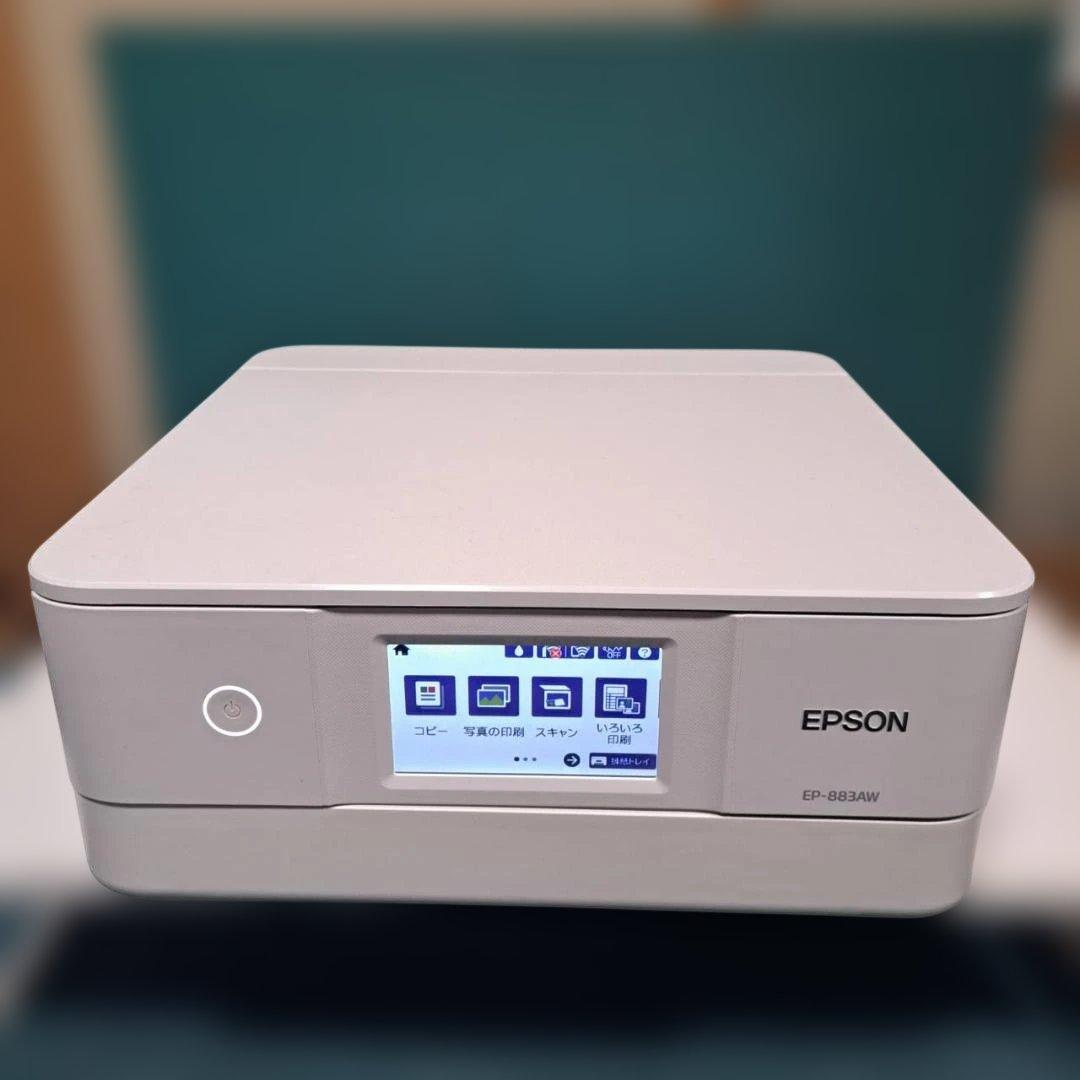 【ジャンク】EPSON　EP-883AW　カラリオ　インクジェットプリンター Amazon.co.jp: エプソン プリンター インクジェット複合機 カラリオ EP