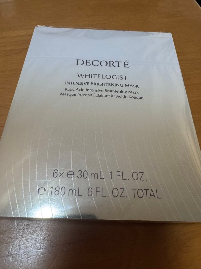 DECORTÉ ホワイトロジスト インテンシブ ブライトニングマスク 6枚入り ホワイトロジスト インテンシブ ブライトニングマスク 30mL×1枚入