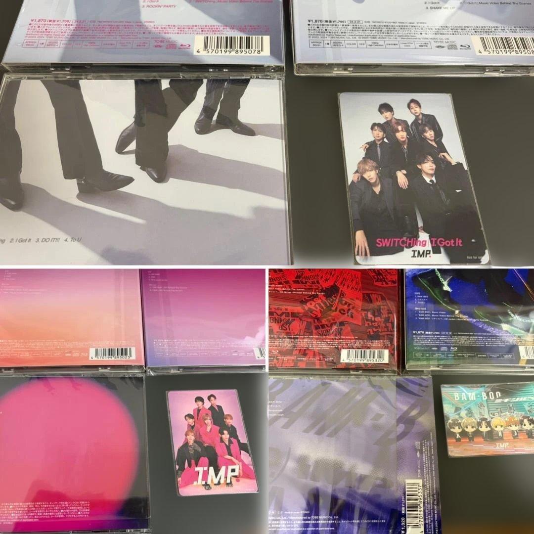 IMP 3種 通常版 初回限定盤A 初回限定盤B 特典付き