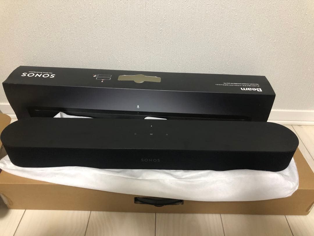 Sonos Beam ブラック　s14 初期化済み Sonos Beam ブラック s14 初期化済みの通販 by bigring's shop｜ラクマ