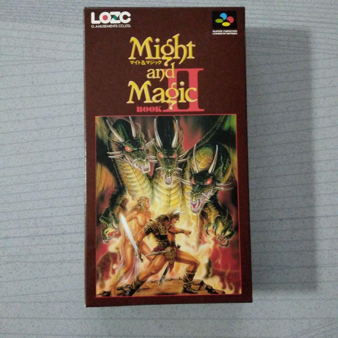 希少！新品！『マイト&マジック2』　スーパーファミコン 希少】マイト・アンド・マジック2 ☆スーパーファミコン☆ - メルカリ