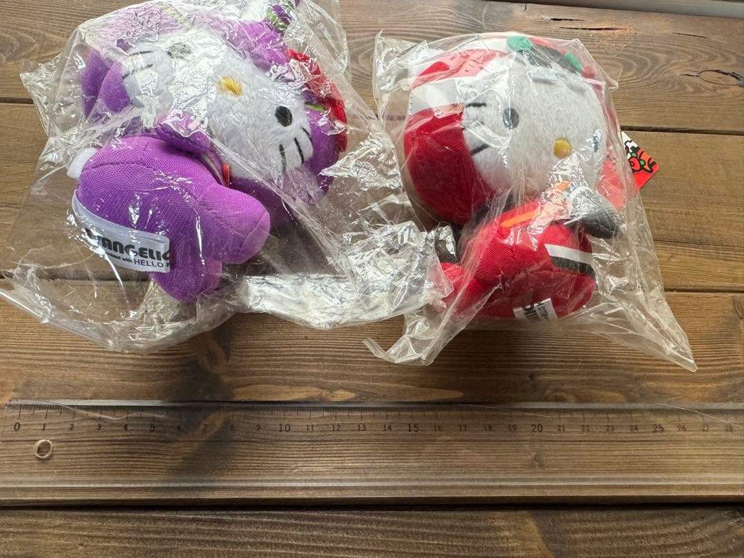 エヴァンゲリオン×キティ ぬいぐるみ - メルカリ