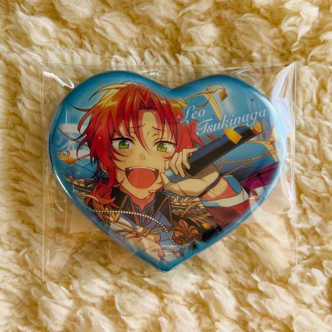 あんスタ 月永レオ ハート缶バッジ 返礼祭 - メルカリ