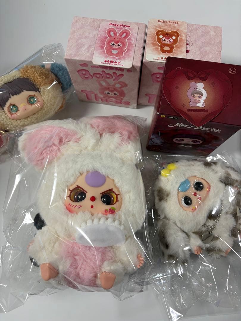 ベイビースリー　Babythree メイメイ　MAYMEI ぬいぐるみ　福袋 ≪TOPTOY×Maymei/メイメイ≫ぬいぐるみキーホルダー/ブラインド