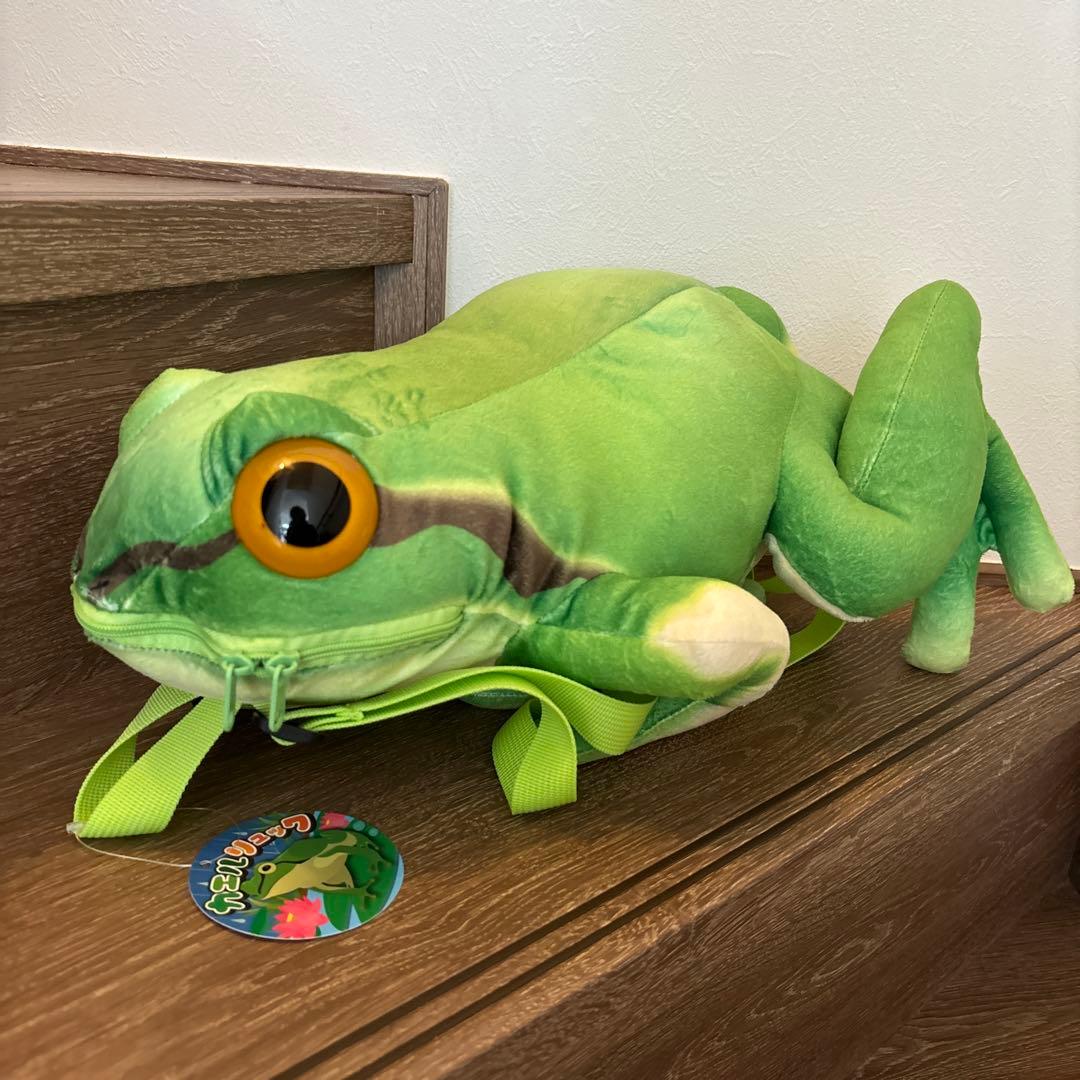 しあん様専用】カエル リュック かえる ぬいぐるみ リュック カエル