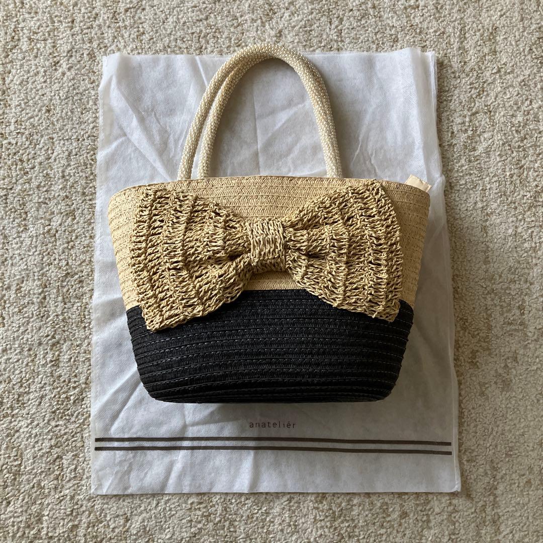 【レア❤︎美品】anatelier リボン付きカゴバッグ 2026年最新】アナトリエ カゴバッグ リボンの人気アイテム - メルカリ