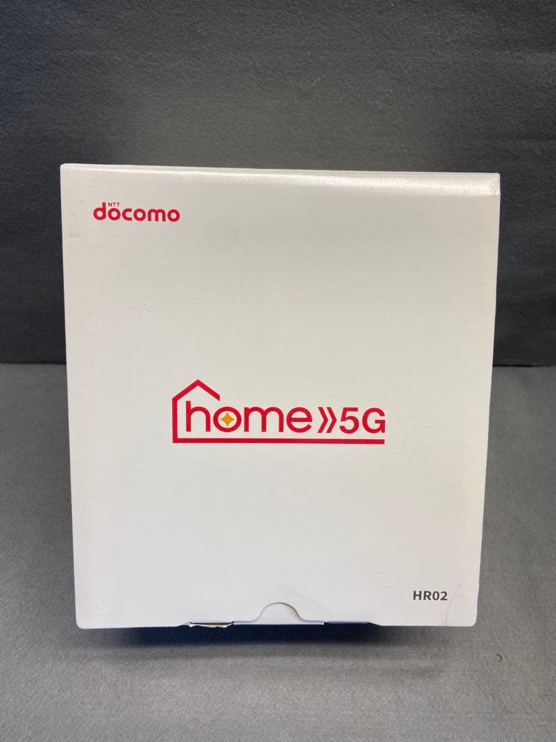 新品未使用 ホームルーター docomo  5G HR02 ダークグレー Galaxy 「新品未使用品」home 5G HR02 [ダークグレー] WiFiルーター