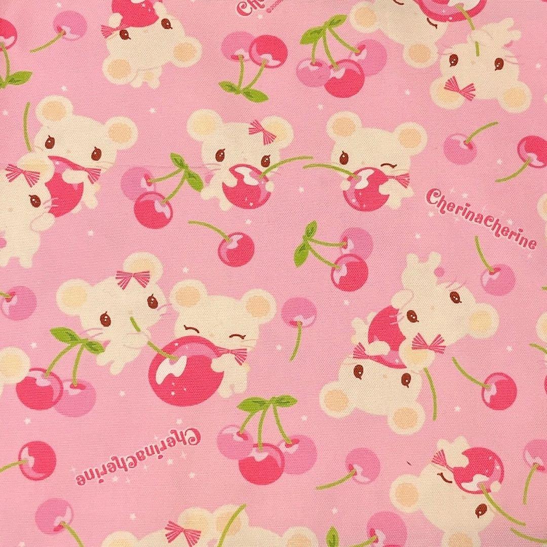 チェリーナチェリーネ 生地 布 サンリオ 平成レトロ レア 2009 - メルカリ