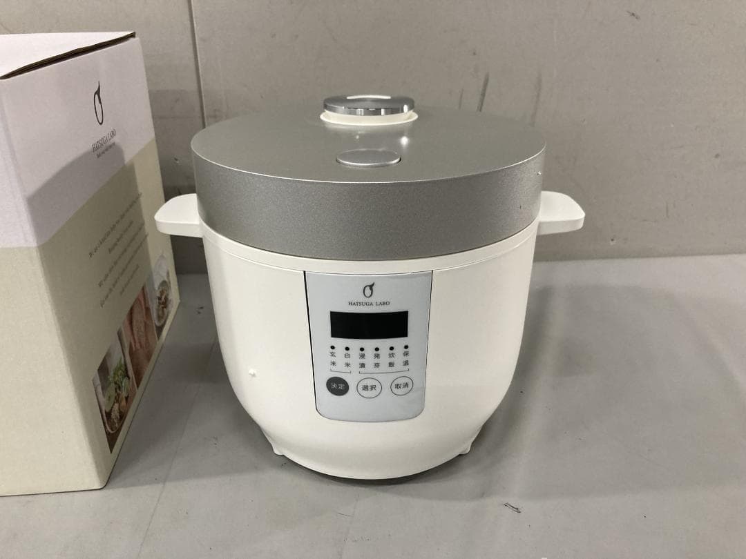 発芽玄米炊飯器 HATSUGA LABO 発芽玄米炊飯器 ELM-10 - メルカリ