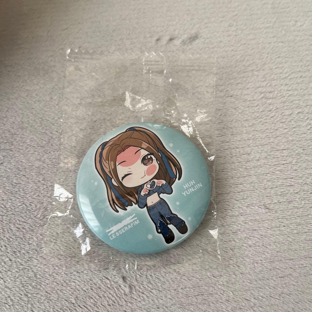 未開封 LE SSERAFIM ユンジン 缶バッジ - メルカリ