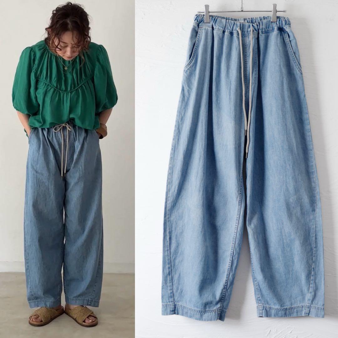 Hug O'War(ハグオーワー) デニムイージープルオンパンツイージーパンツ