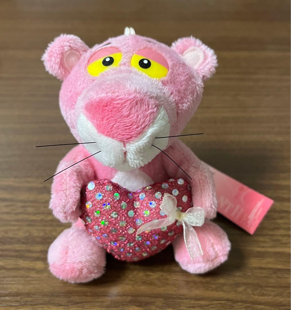 ピンクパンサー USJグッズ ぬいぐるみ マスコット キーホルダー - メルカリ