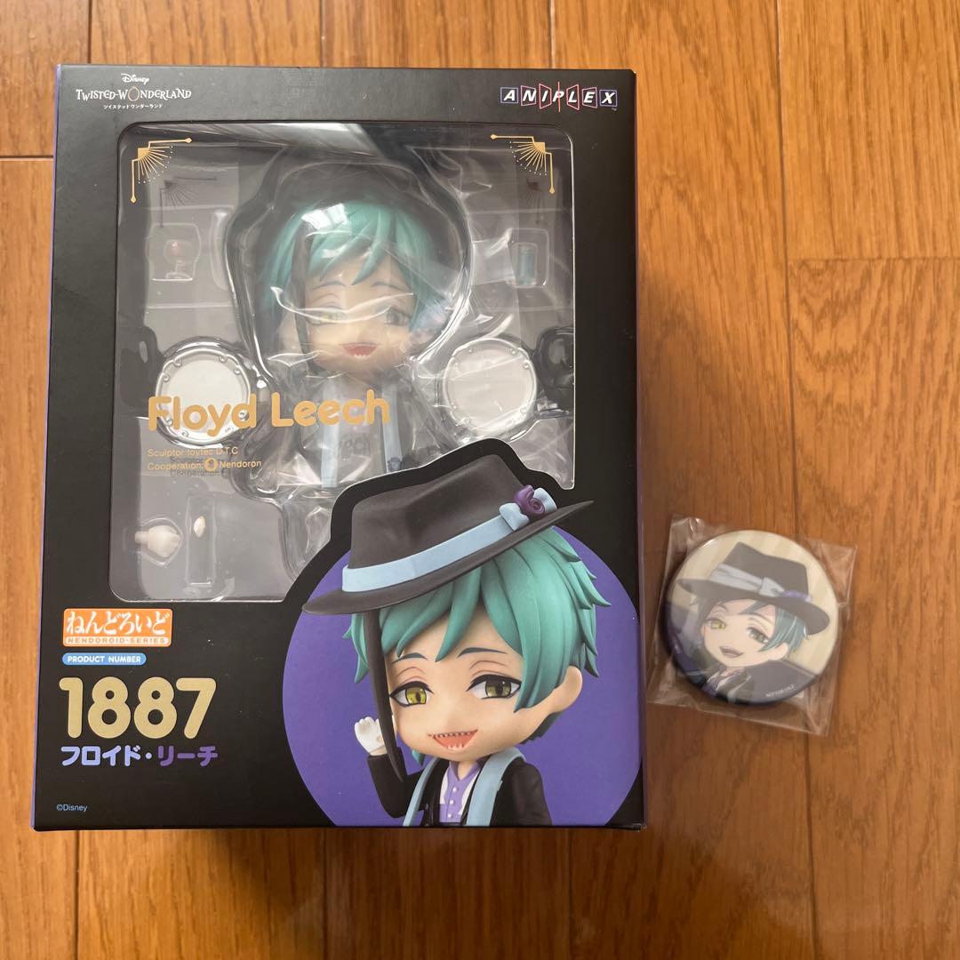 ツイステ フロイド・リーチねんどろいど 特典缶バッジ付き ねんどろいど フロイド・リーチ