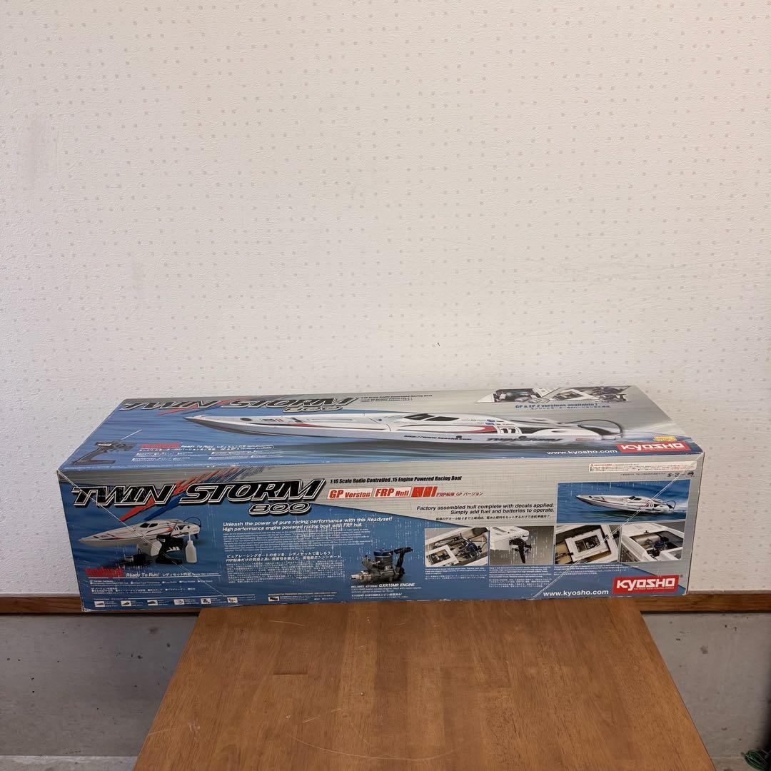 ○ 美品 京商 KYOSHO TWIN STORM 800 船舶 ラジコン 廃番 - メルカリ
