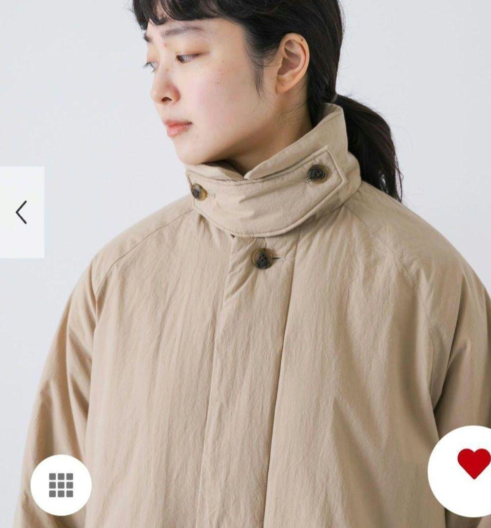 かぐれ 新品タグ付き コットンダウンコート ブラック - メルカリ