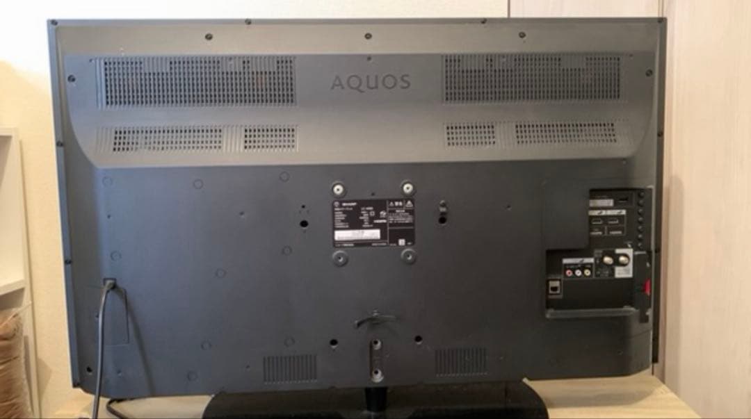 土台固定ネジなし AQUOS 液晶テレビ 地上波デジタル対応