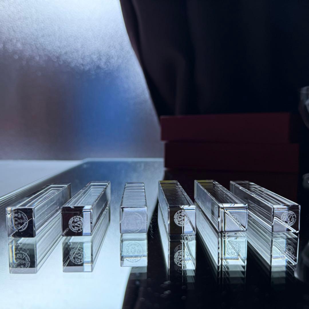 極美品♪オールドバカラ Baccaratカトラリーレスト箸置き6本