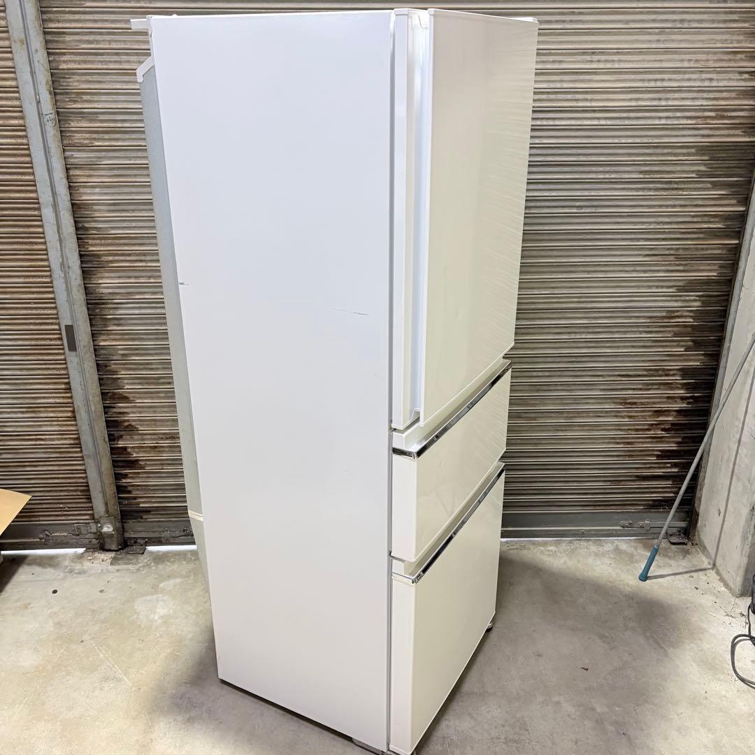 福岡】三菱 ノンフロン冷凍冷蔵庫 MR-CX33A-W 330L 2016年製 - メルカリ