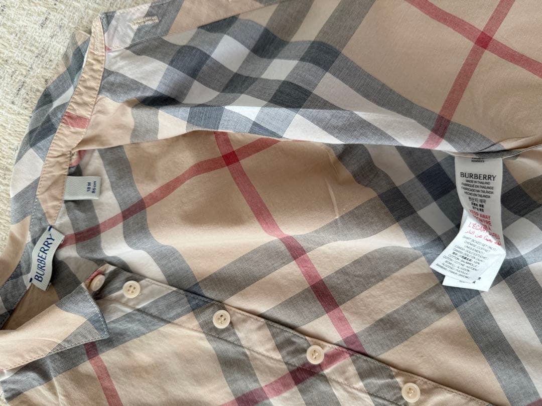 バーバリー コットン スリーピース ベイビー ギフトセット保証保証