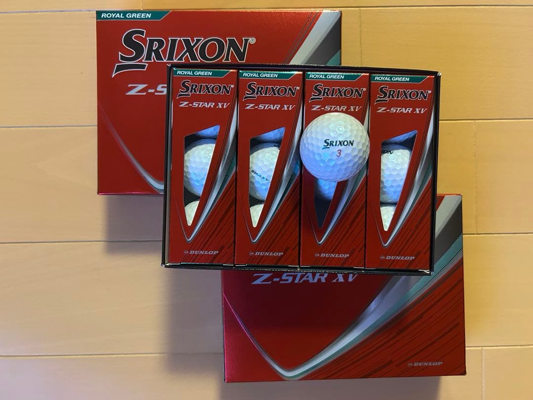 Srixon Z-STAR XV 2025 ロイヤルグリーン 3ダース Srixon Z-Star 2025 Golf Ball 2025 - Dozen