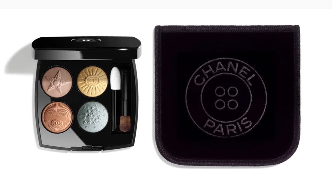 CHANELレ キャトル オンブル ブトン 4色アイシャドウ229新品未使用 レ キャトル オンブル ブトン 229 ブトン ステレール / CHANEL