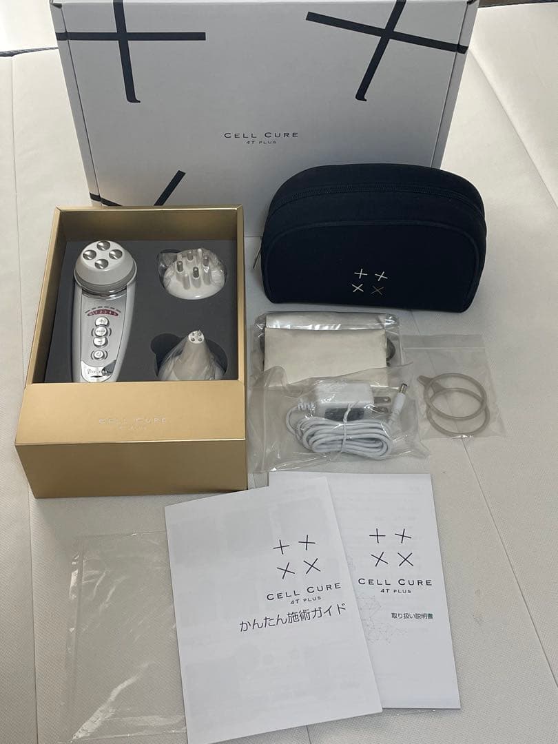 セルキュア4tプラス　美顔器 ベレガ 美顔器 EMS イオン導入 リフトアップ 毛穴洗浄 ボディケア