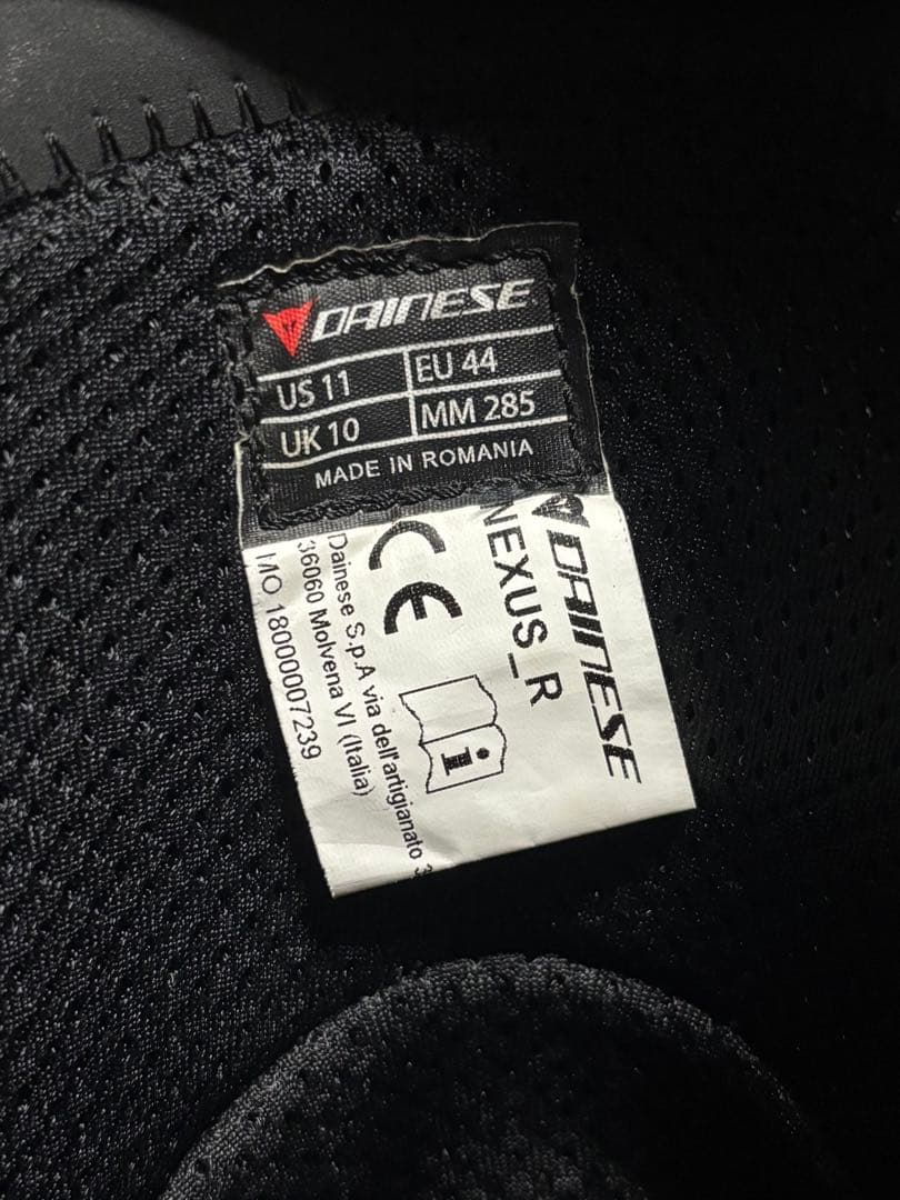 し*ん様 DAINESE NEXUS レーシングブーツ 28.5cm