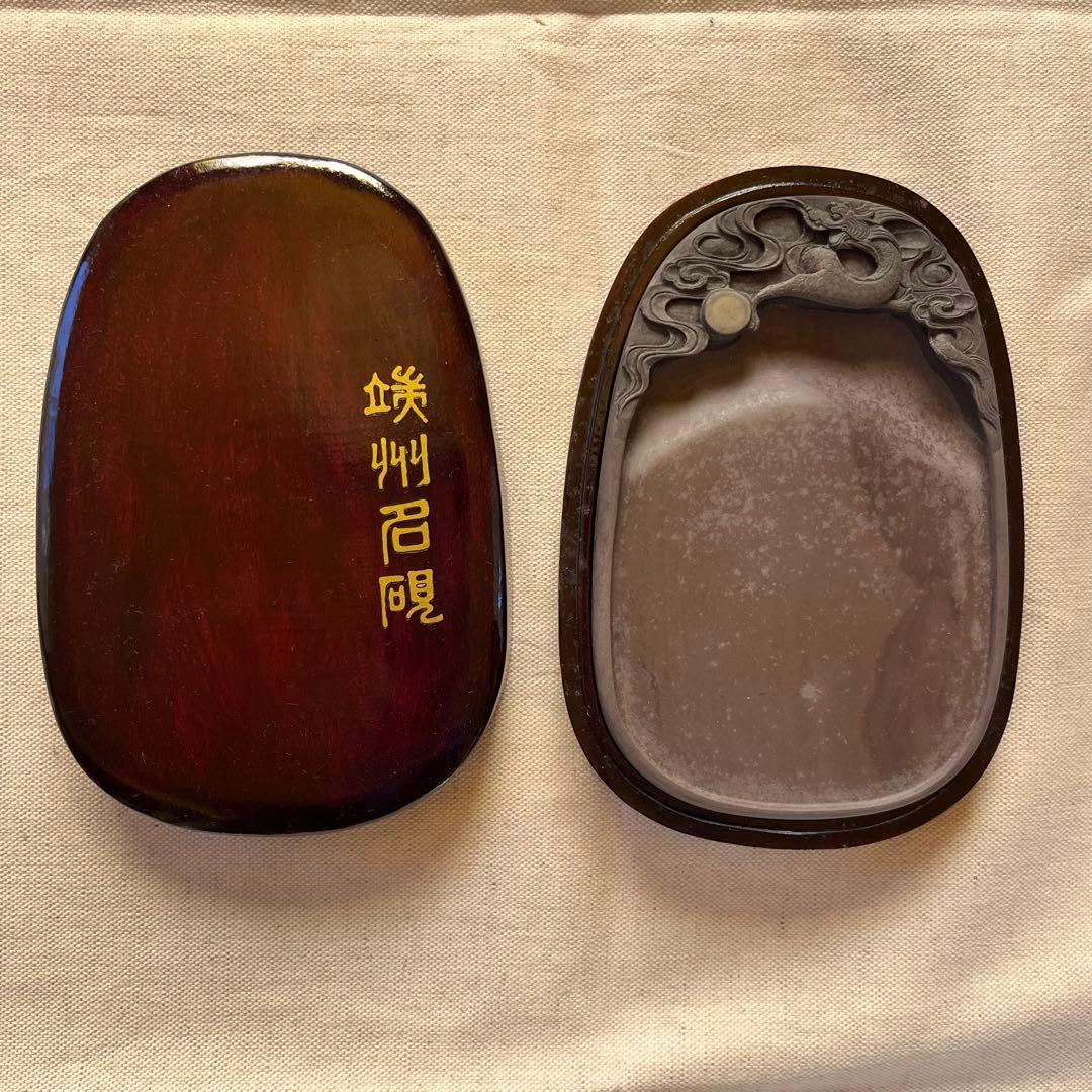 硯 端渓硯 名硯 石眼 中国杭州 - メルカリ