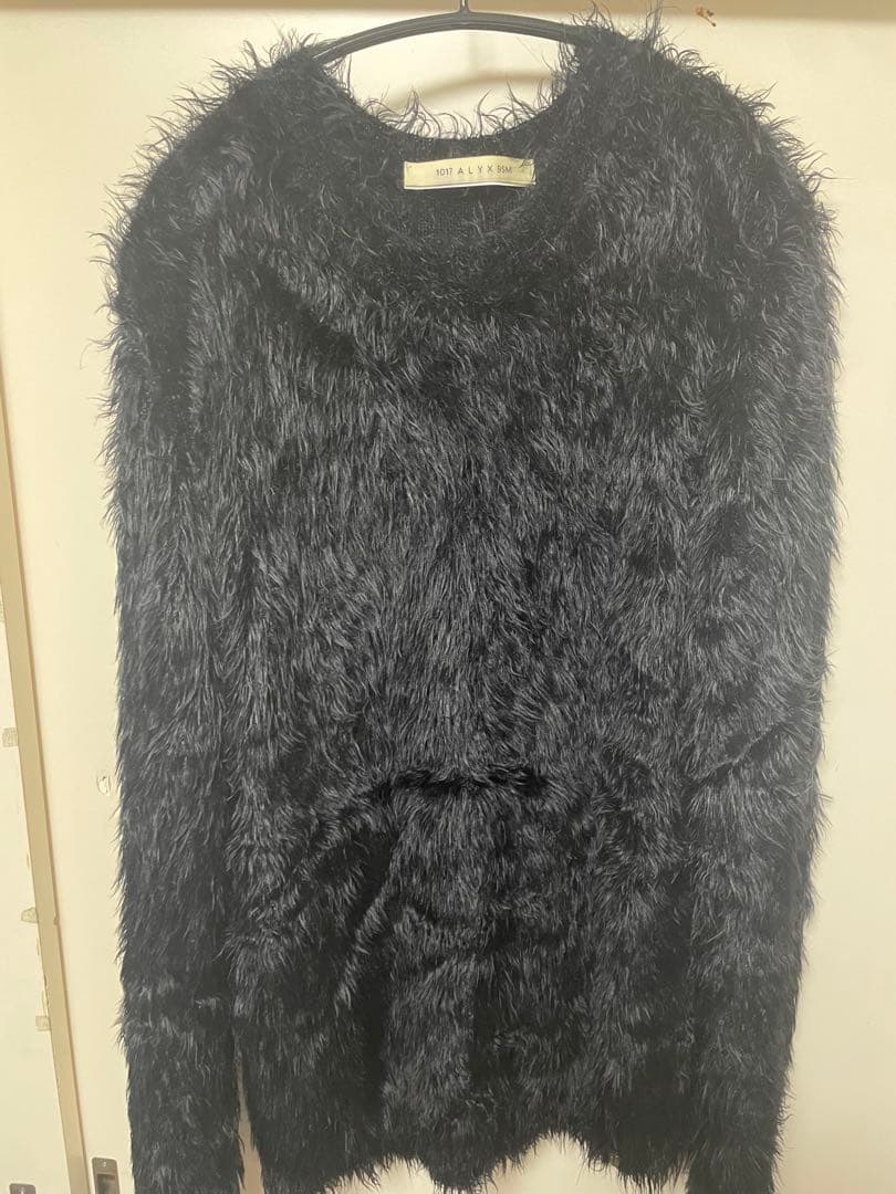1017 alyx 9sm feather crewneck シャギーニット
