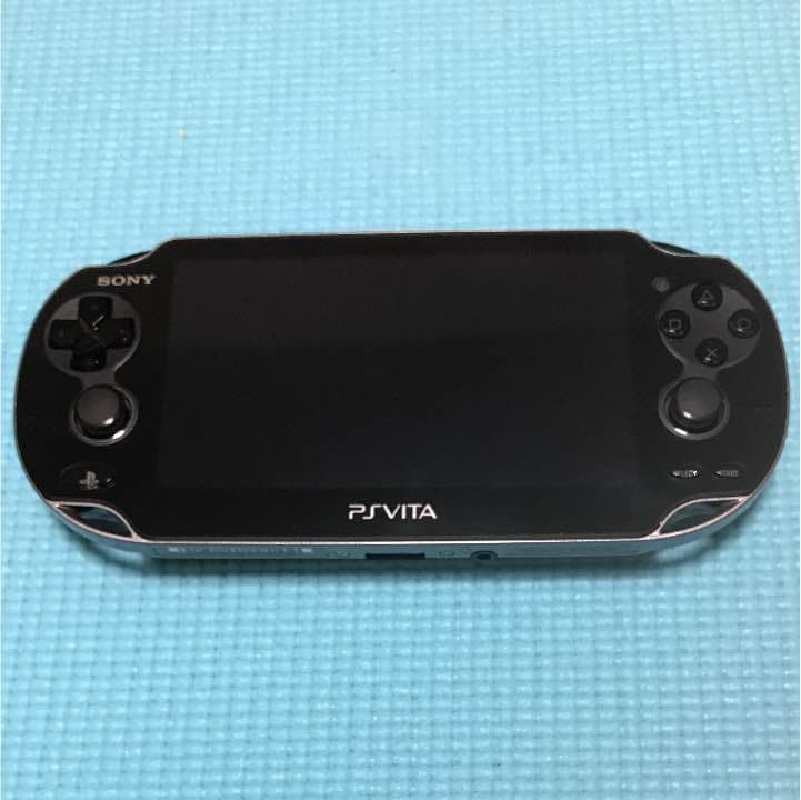 PS Vita 本体  充電器&メモリカード8GB付き ps vita PCH-2000 充電器 8GB メモリーカード 付き - メルカリ