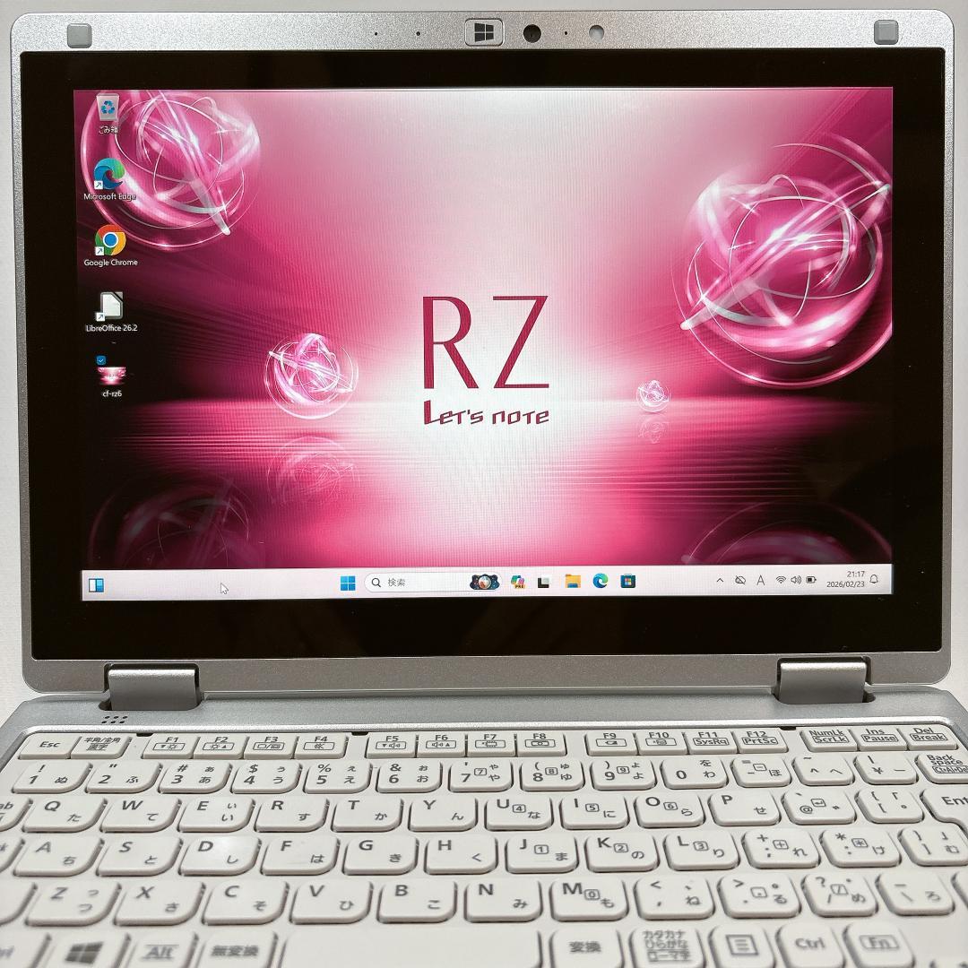 ☆超軽量760g☆レッツノート CF-RZ6 2in1タッチパネル_935 - メルカリ