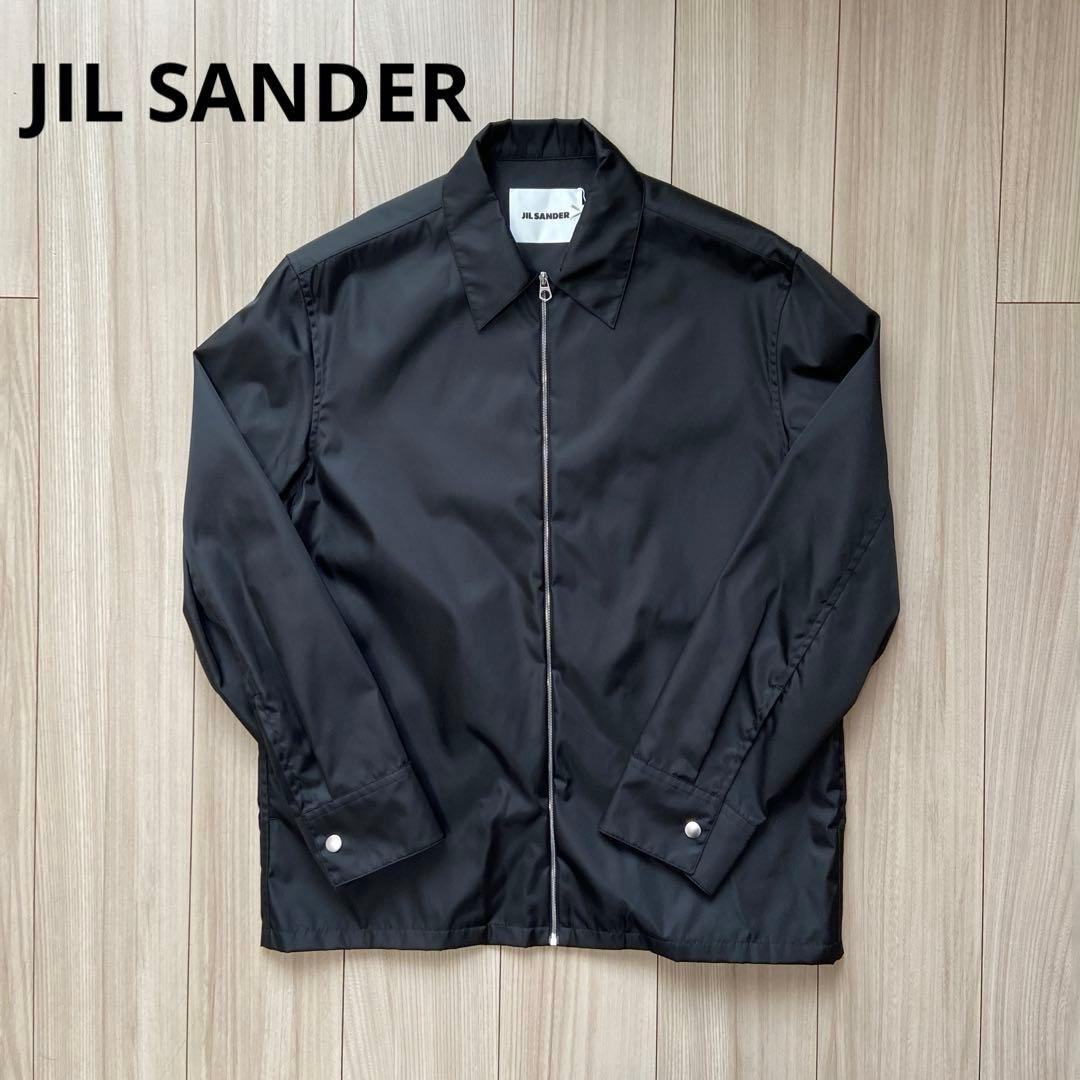 【新品】JIL SANDER ジルサンダー　ナイロンジャケット 46 JIL SANDER（ジルサンダー） ナイロンツイルジップシャツジャケット