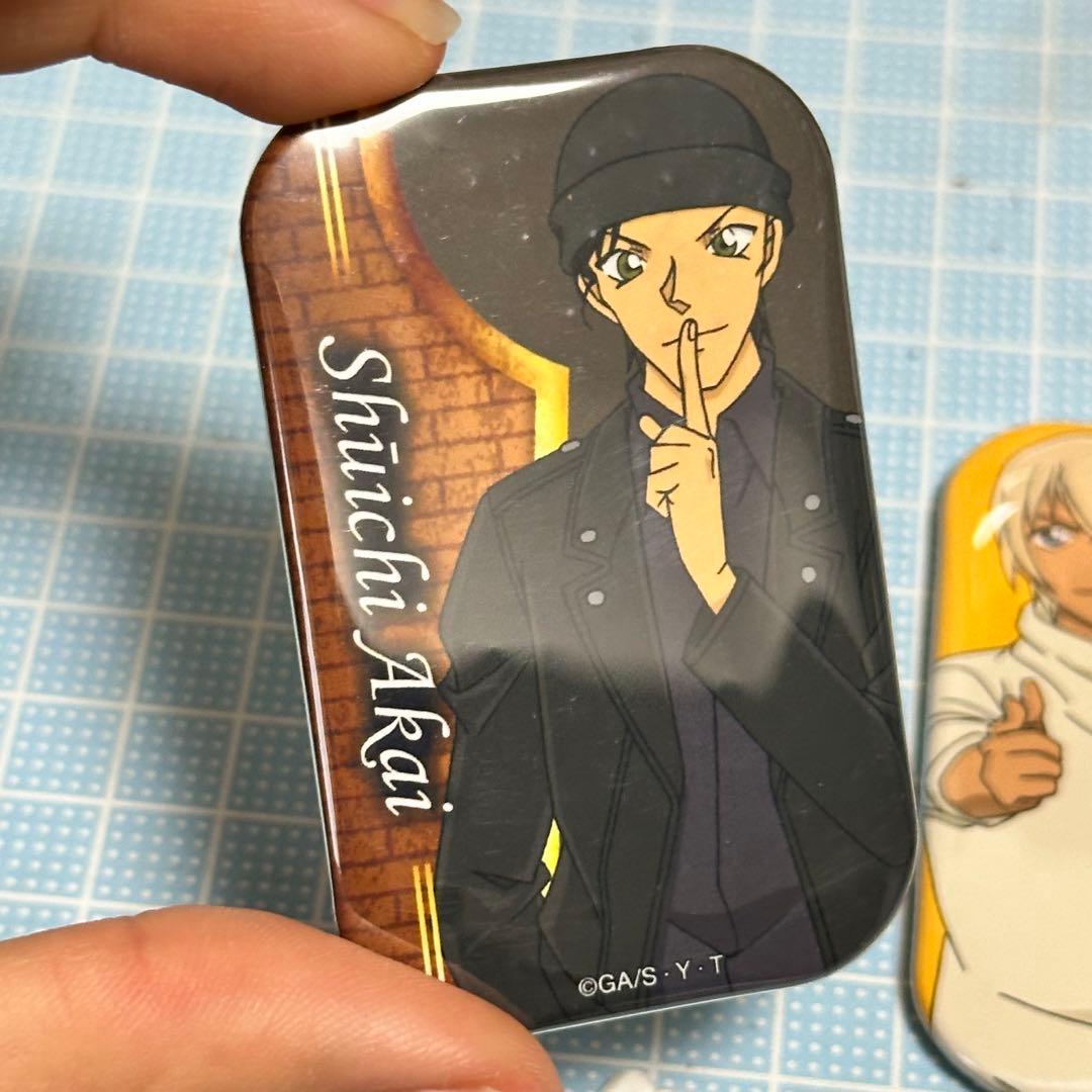 希少 名探偵コナン 赤井秀一 安室透 ヴィレヴァン 限定 バレンタイン缶