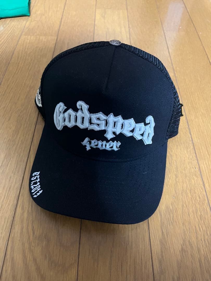 Godspeed 刺繍ロゴ メッシュキャップ Godspeed 刺繍ロゴ メッシュキャップ Godspeed 刺繍ロゴ メッシュ