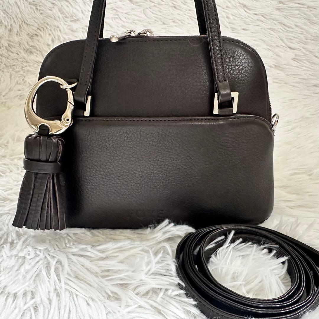 フォクシー FOXEY 2WAY ショルダーバッグ ミニバッグ マカロンバッグ