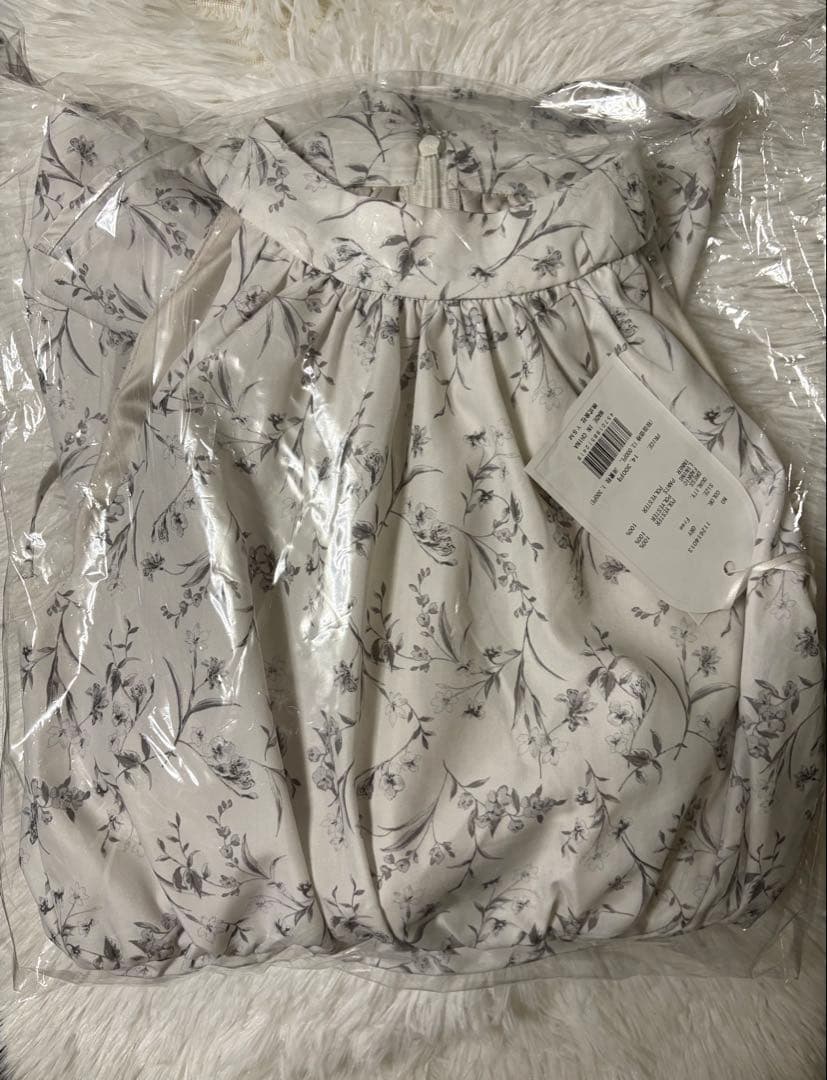 Darich アメスリギャザーフレアミニワンピース グレー FREEサイズ