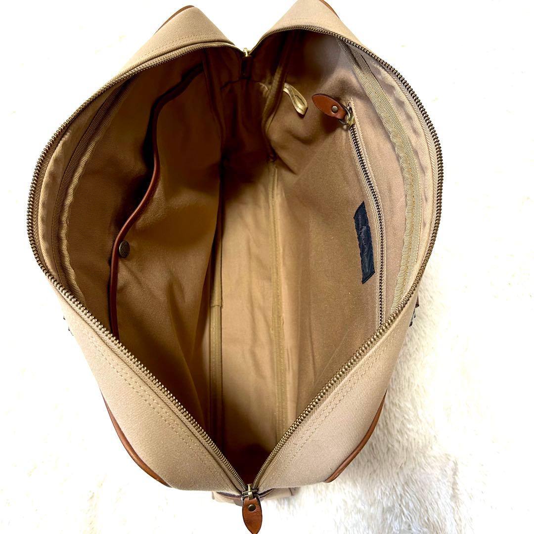 希少✨ポロラルフローレン ビジネスバッグ サファリシリーズ コットン